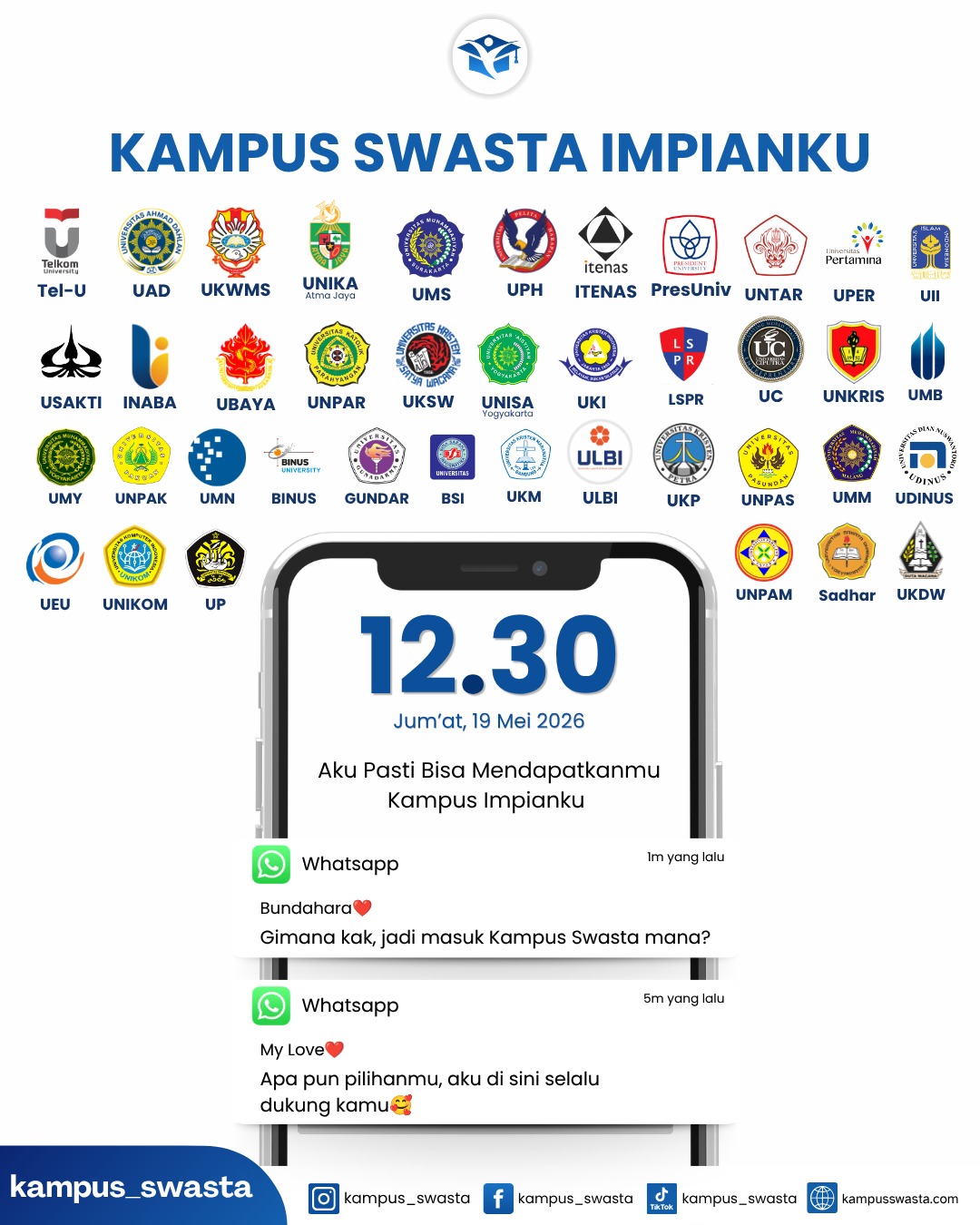Kampus Swasta Impianku Pilihan Ada di Tanganmu, Masa Depan Menanti di Depan Mata